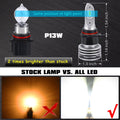 12278 PSX26W LED Fog Lights Bulbs Replacement Upgrade Halogen