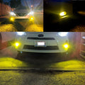 2504 PSX24W LED Switchback Bulbs Fog Lights, 6K White/3K Yellow