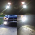 2504 PSX24W LED Switchback Bulbs Fog Lights, 6K White/3K Yellow