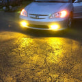 5202 PS24W LED Fog Lights Bulbs PS19W, 6K White/3K Yellow/Red/8K Blue