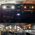 6614F 6612F LED Bulbs Sunvisor Flip Vanity Mirror Lights for Car Truck