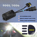 9006 9012 9005 LED Decoders Forward Lightings Fog Lights Fix Flickering Error