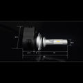 9012 HIR2 LED Forward Lightings Bulbs Replacement, 6000K Xenon White