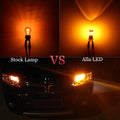 BA15S 1156 LED Lights Bulbs 2835 39-SMD, White/Red/Amber Yellow