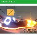 CAN-BUS BA15S 1156 LED Signal Lights Bulbs Amber Yellow Blinker Lights