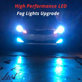 COB-72 5202 5201 LED Fog Light Bulbs, 6500K White/8000K Blue/3000K Amber Yellow