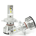 D-CR HB2 9003 H4 LED Bulb Upgrade Halogen/HID, 3000K Yellow -Alla Lighting