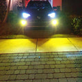 H1 LED Bulbs Super Bright 12V Fog Lights, 6000K White/3000K Yellow