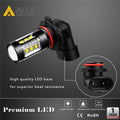 H10 9145 LED Fog Lights Bulbs High Power 80W Cree 9140, 6K White