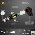 H7 LED Bulbs High Power 80W Cree DRL Daytime Running/Fog Lights, 6K White