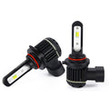 HB4 9006 Switchback LED Bulbs Fog Lights 12V, 6000K White/3000K Yellow -Alla Lighting