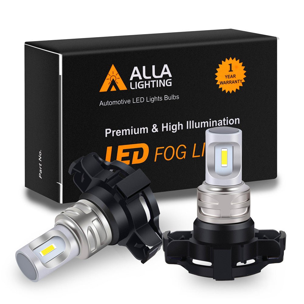 PGU20 5200 PY24W LED Turn Signal Lights Bulbs for BMW, Audi, Yellow -Alla Lighting