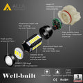 PS19W 5202 LED Fog Lights Bulbs Super Bright 5730-SMD, 6000K Xenon White