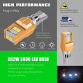 T15 Wedge 912 921 LED Bulbs Back-up Reverse Lights, 12V 6000K White