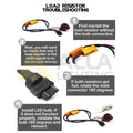 T25 3157 Load Resistor Fix LED Signal Light Hyper Flash /Error Code