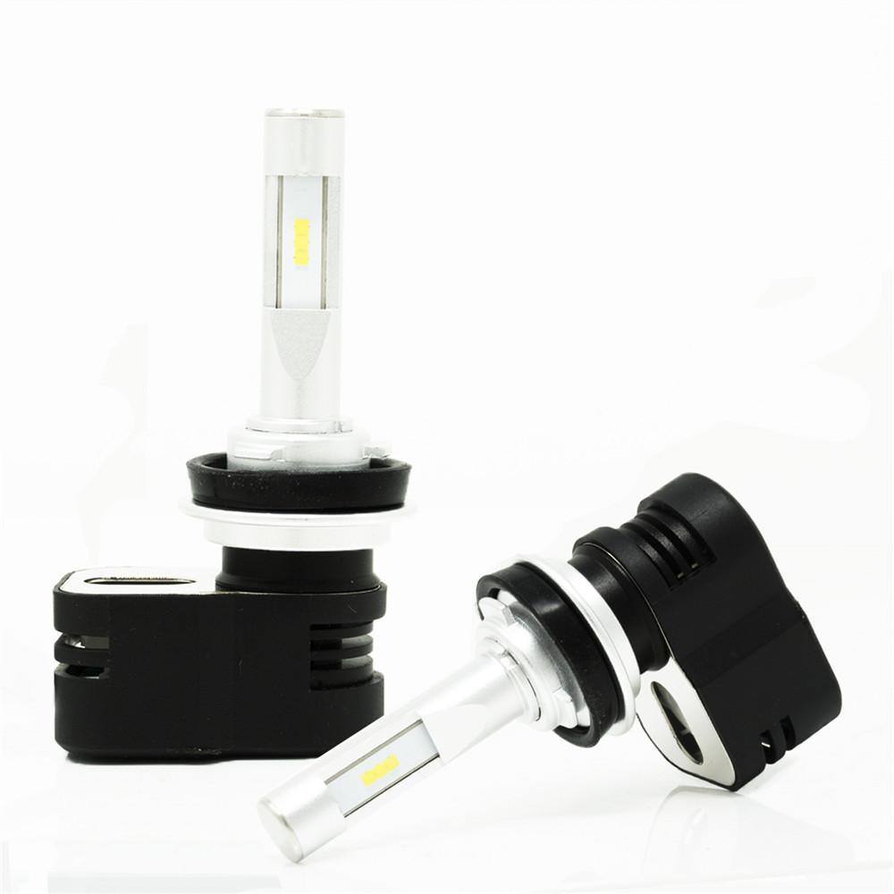 Xtreme Super Bright LED H8 H9 H11 Bulbs, 6000K Xenon White -Alla Lighting